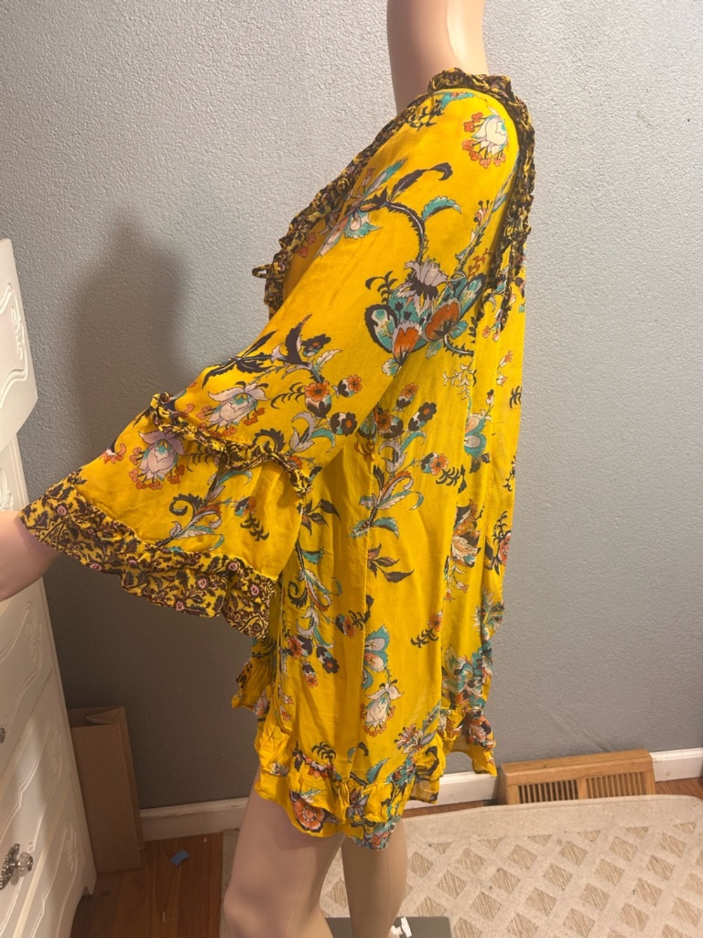 Anthropologie sheer tunic dress size medium - Picture 7 of 11